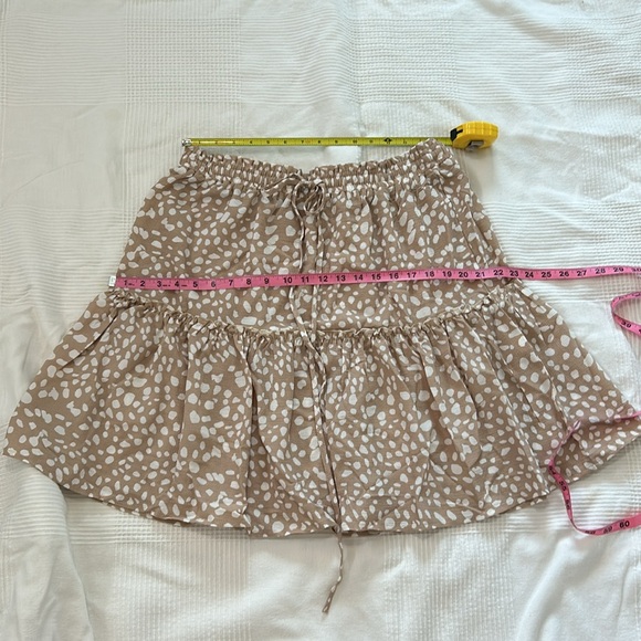 Relipop Women's Polka Dot Skater Skirt Elastic Waist and Drawstring XXL - Picture 12 of 12